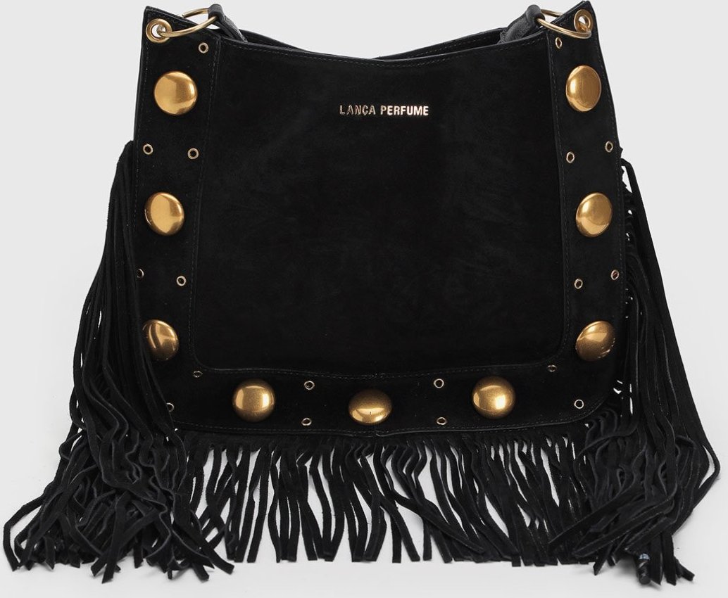 Imagem principal Bolsa Feminina Lança Perfume Franjas Preta preto preto