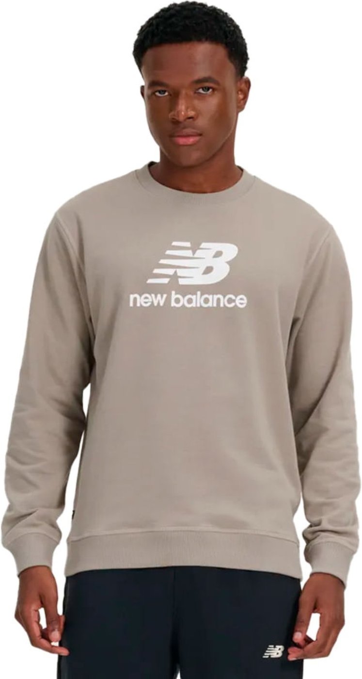 Imagem principal Moletom Masculino New Balance Gola Careca cinza New Balance cinza