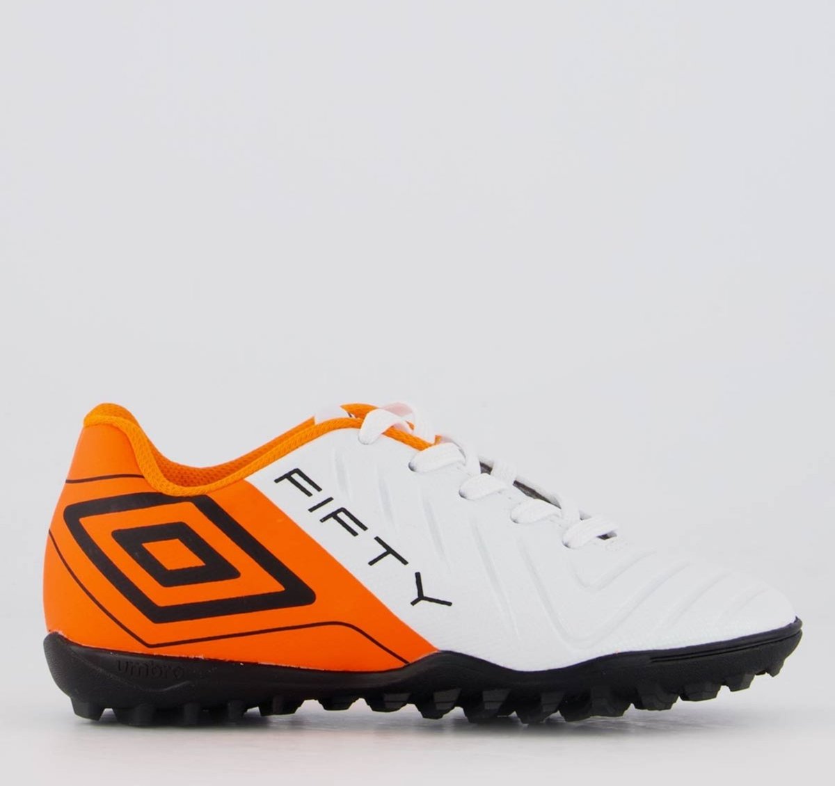 Imagem principal Chuteira Umbro Fifty VI Society Juvenil Branca e Laranja branco Umbro branco