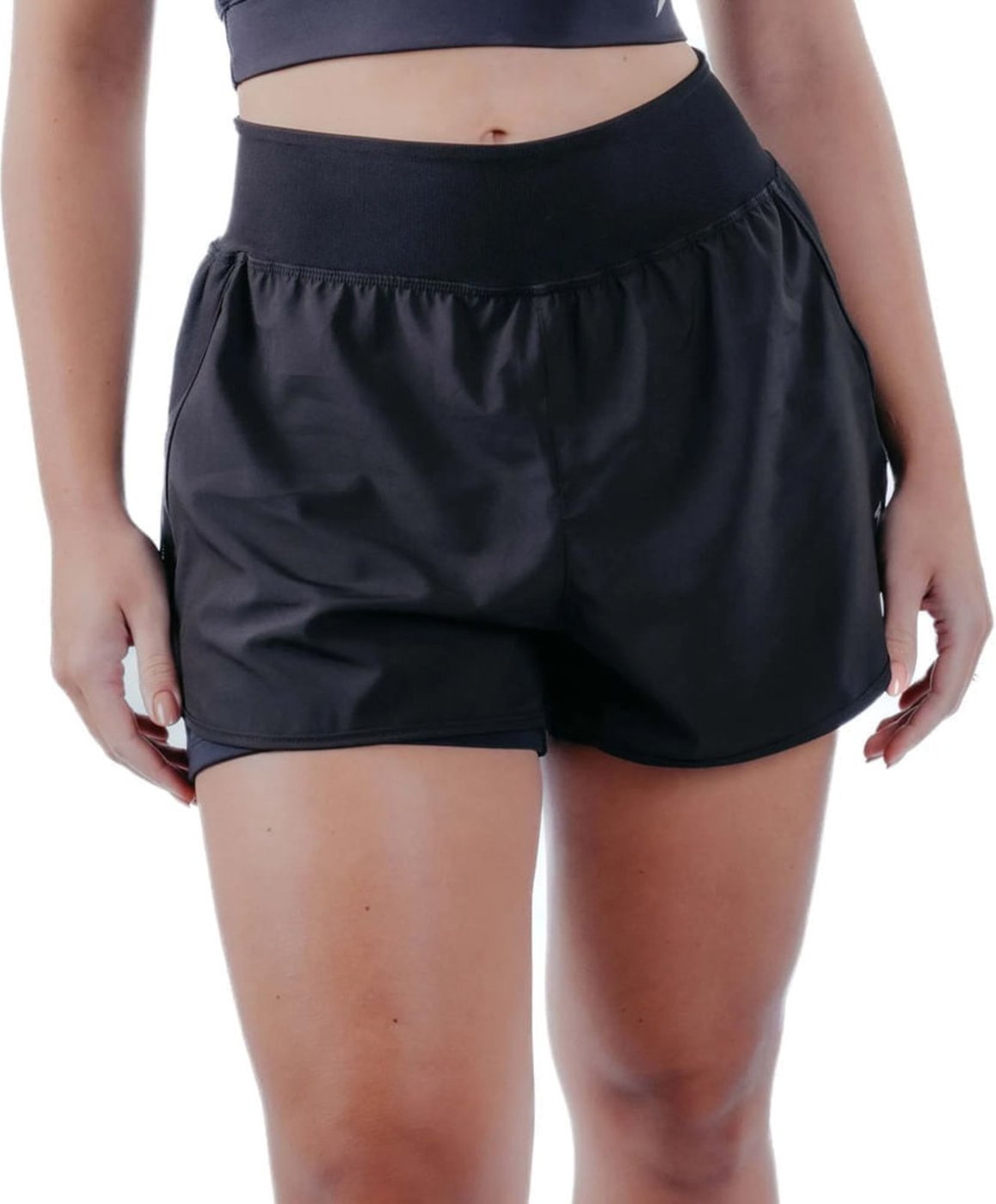 Short Feminino Poker Duplo Runner Sunset