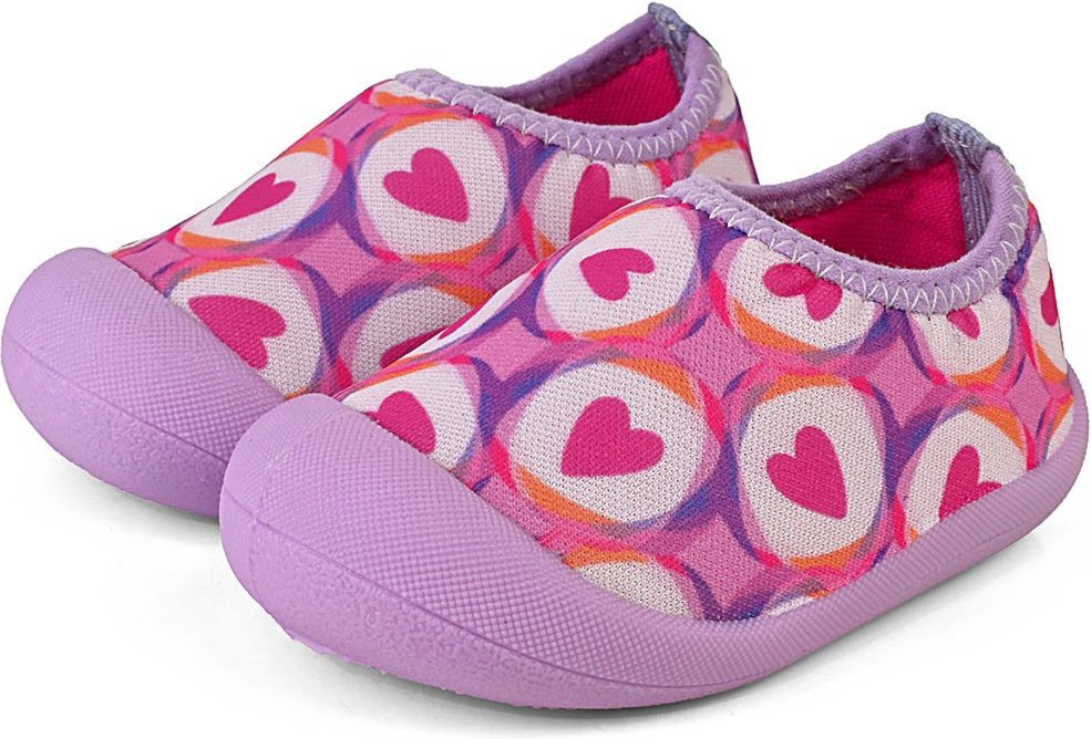 Imagem principal Infantil - Sapameia Menina Pink Corações Antiderrapante Casual Mzkid lilás/pink pink Mzkid lilás/pink pink