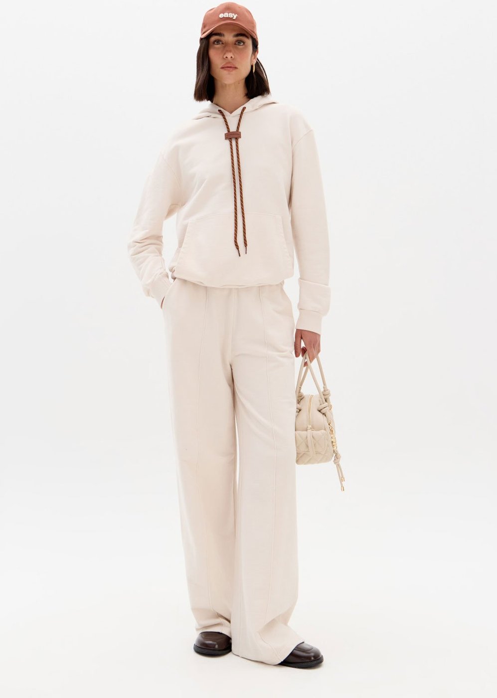 Imagem principal Calça Feminina Lança Perfume Cós Elástico Off-White off-white white Lança Perfume off-white white