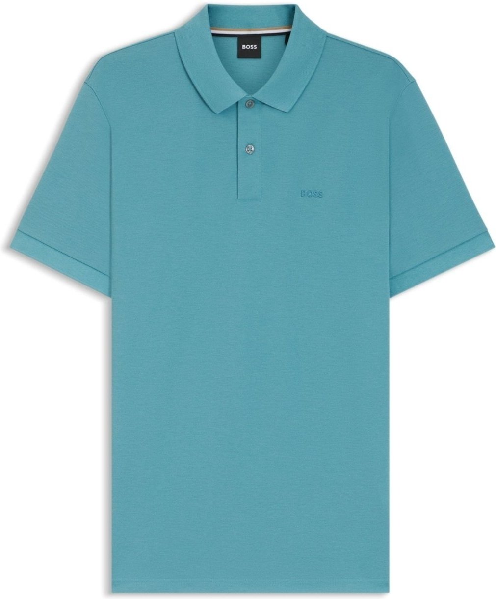 Polo Pallas Em Algodão Piqué Com Detalhes De Logo