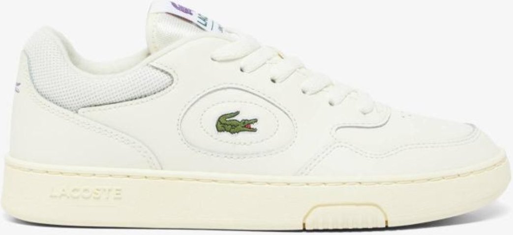 Imagem principal Tênis Lacoste Lacoste Femininas Lineset de Couro bege Lacoste bege