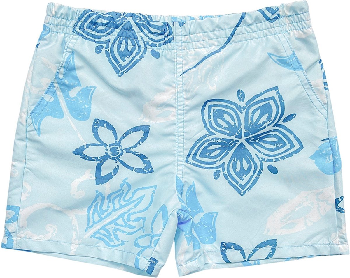 Infantil - Shorts Juvenil Look Jeans Tactel Turquesa