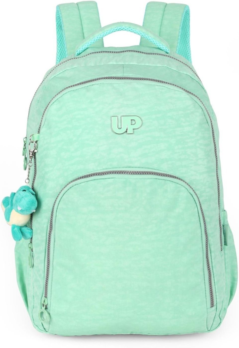 Infantil - Mochila de Costas Média Juvenil Crinkle Clássica Dino Notebook Up4you