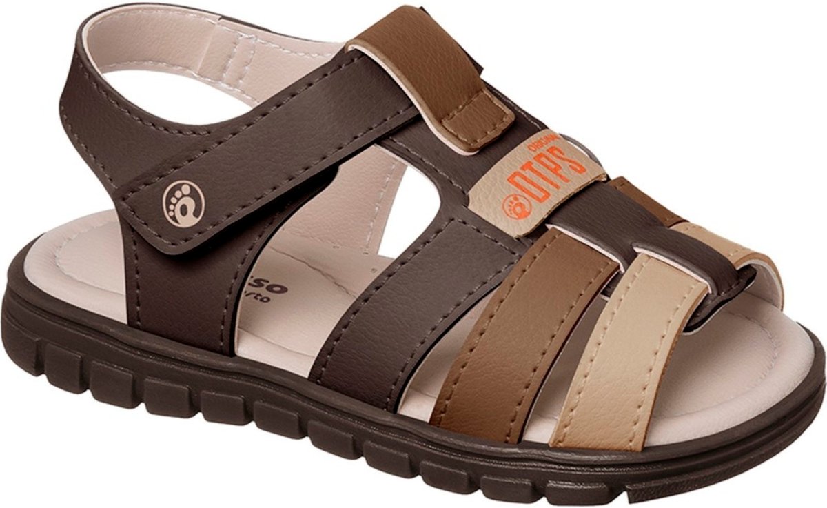 Imagem principal Infantil - Sandália Ortopasso OTPS Anatômica Menino Escolar azul marinho Ortopasso azul marinho