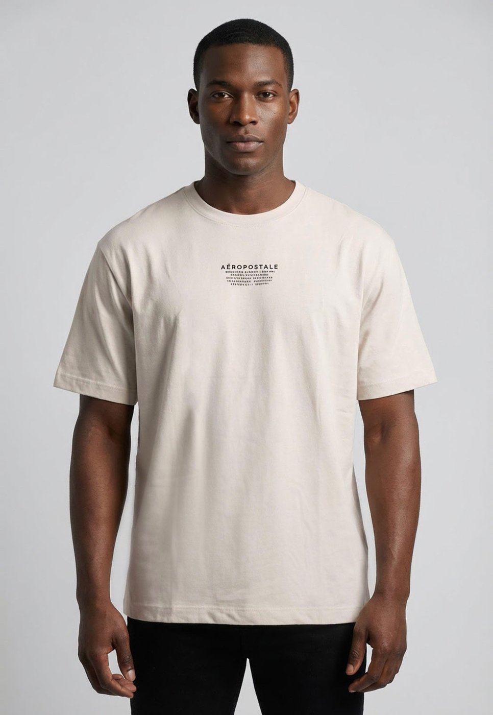 Camiseta Masculina Aeropostale Estampa Off-White