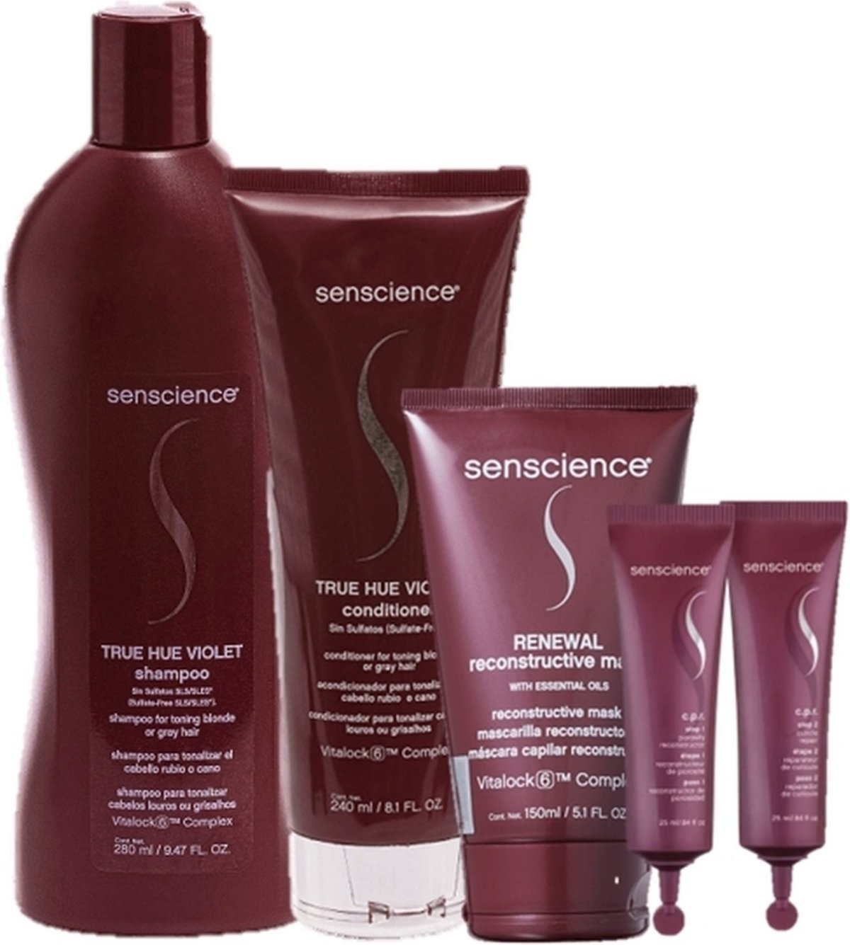 Senscience True Hue Duo Home Care Renewal Mask 150ml e CPR Tratamento 2x25ml