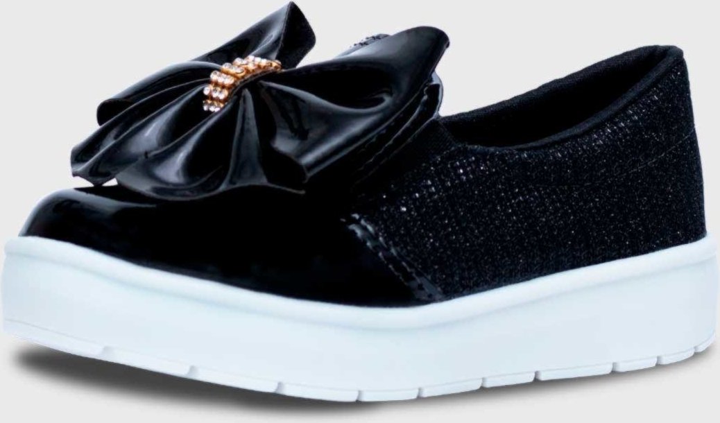Infantil - Tênis Slip On Feminino Pópidi Laço