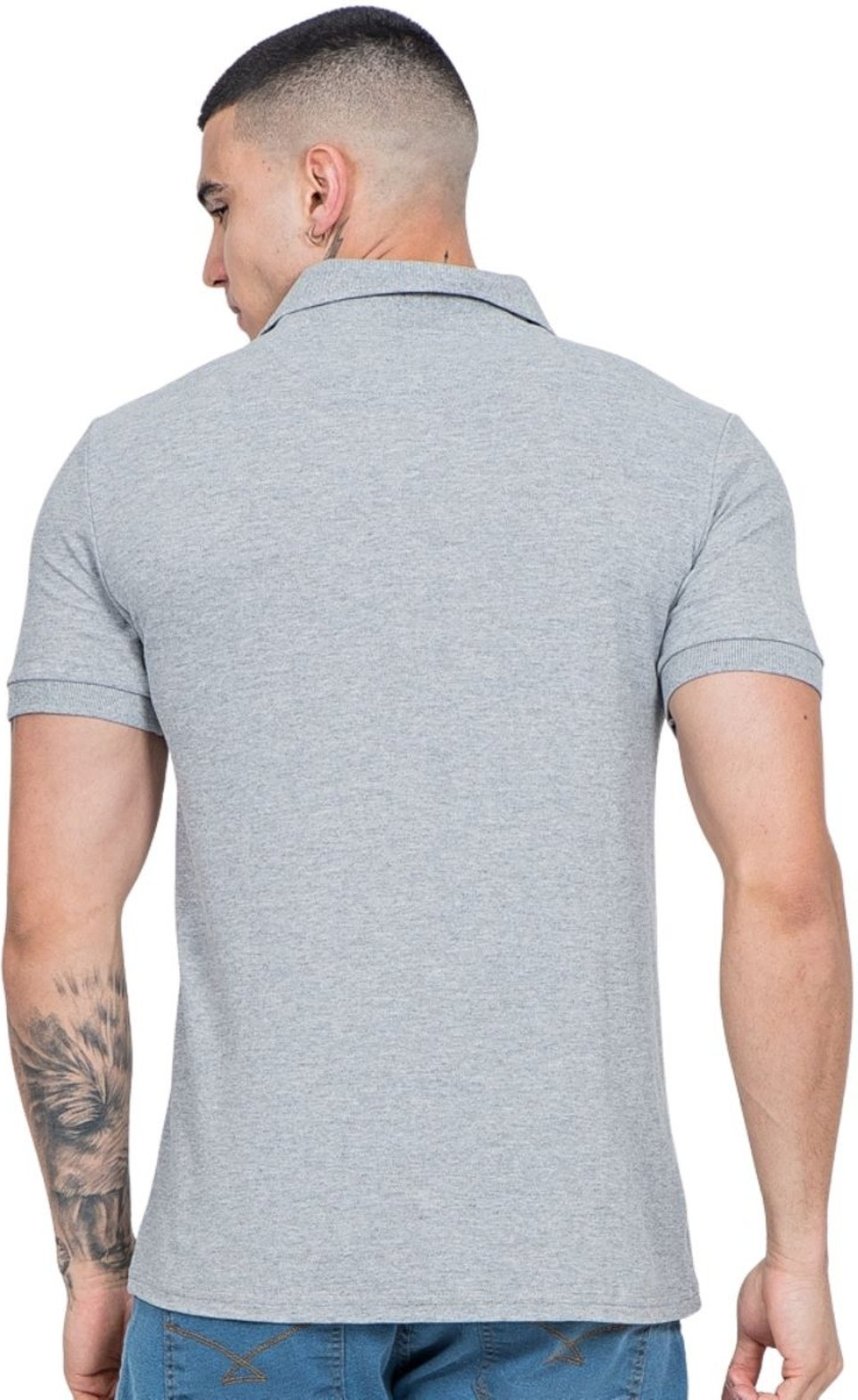 Imagem principal Camisa Polo Masculina Básica Industrie Piquet no Estilo Tommy Bordado Itália bege Industrie bege