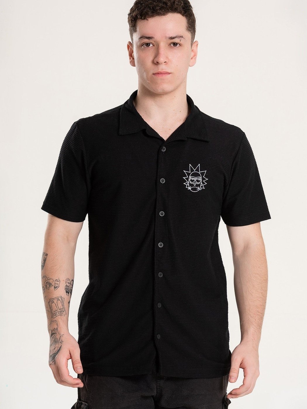 Imagem principal Infantil - Camisa Platinum Adulto Através Do Tempo E Espaço Preta preto preto