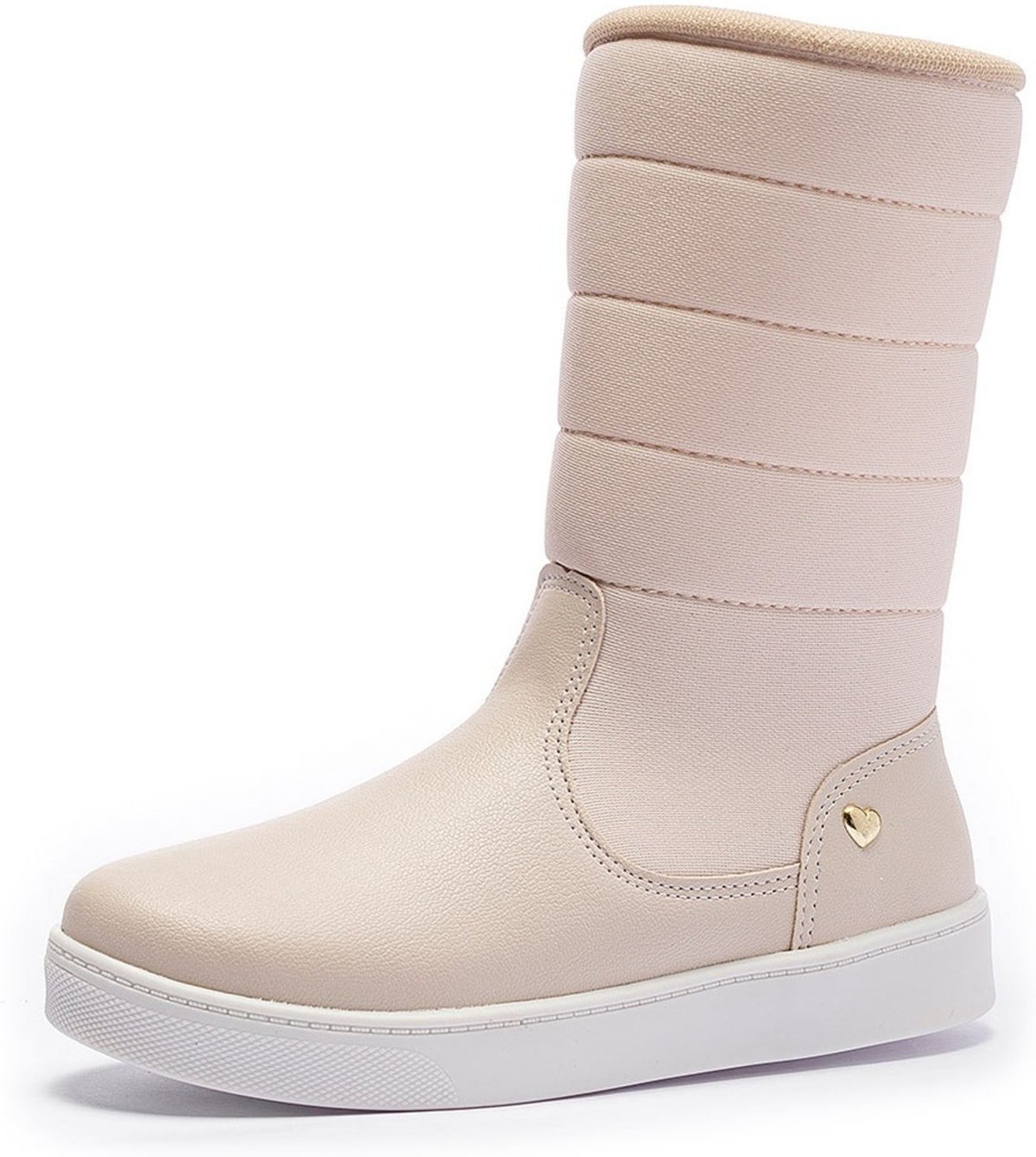 Infantil - Bota Tênis Feminina Tininha Menina Bordado Off White