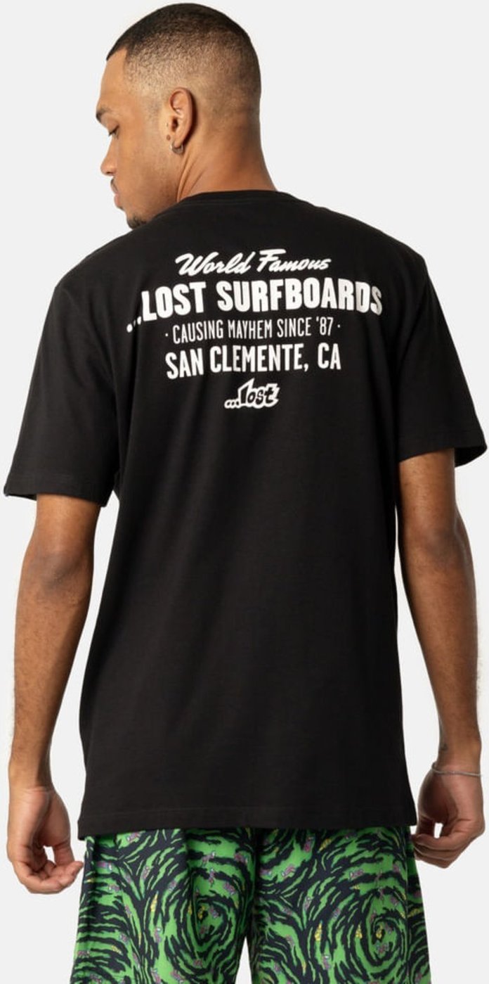 Imagem principal Camiseta Lost Timeless Tee preto Lost preto