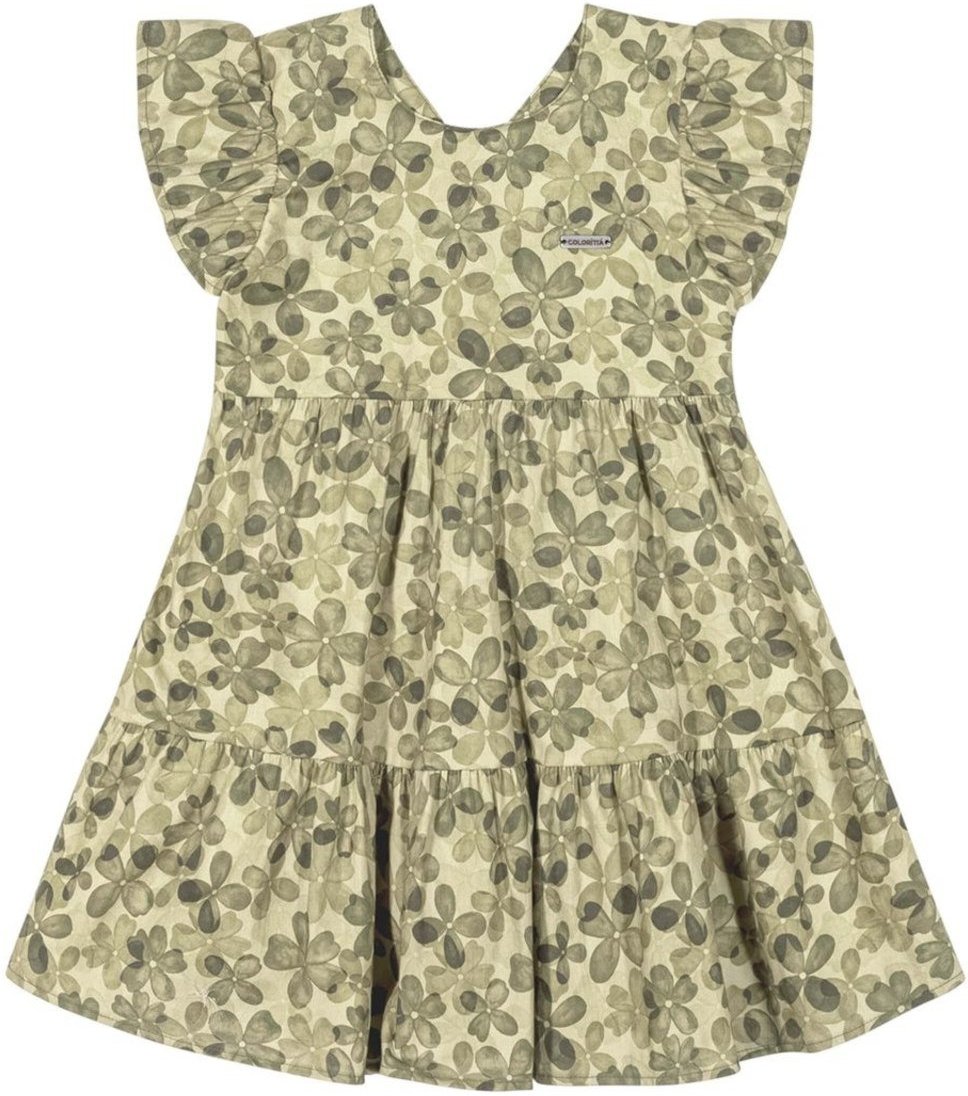 Infantil - Vestido Menina Evasê Floral Colorittá