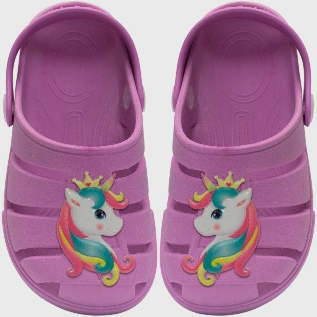 Imagem principal Infantil - Babuche Sandália Pópidi Menina Unicórnio lilás Pópidí lilás