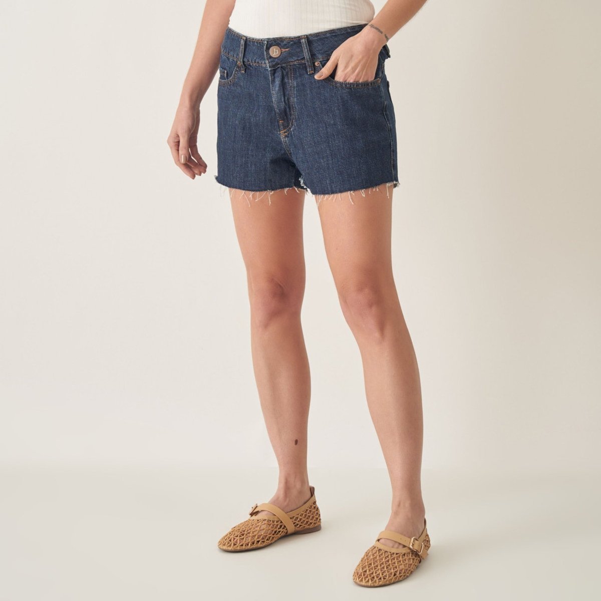 Short Jeans Barra Desfiada