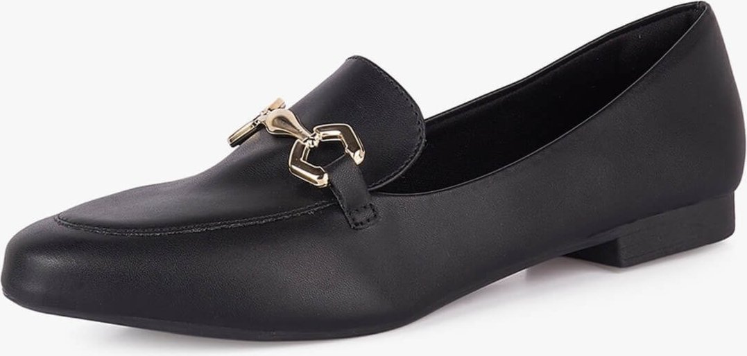 Mocassim Feminino Takata Sapato Bico Rendondo Bridão Abs Metal