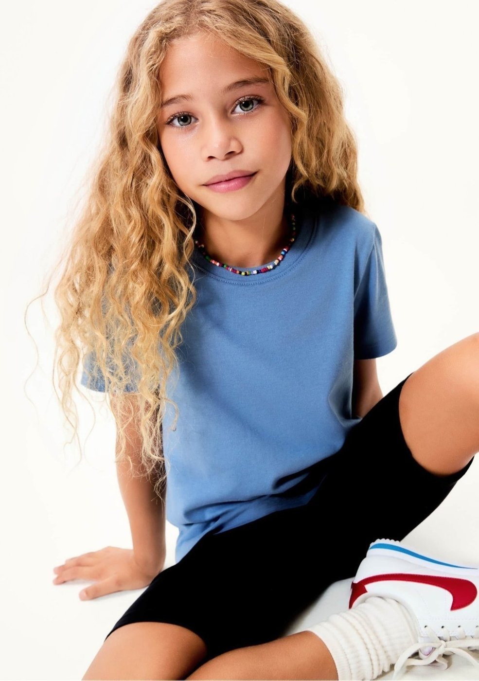 Imagem principal Infantil - Blusa Manga Curta Menina Em Malha Hering Hering Kids pink Hering Kids pink