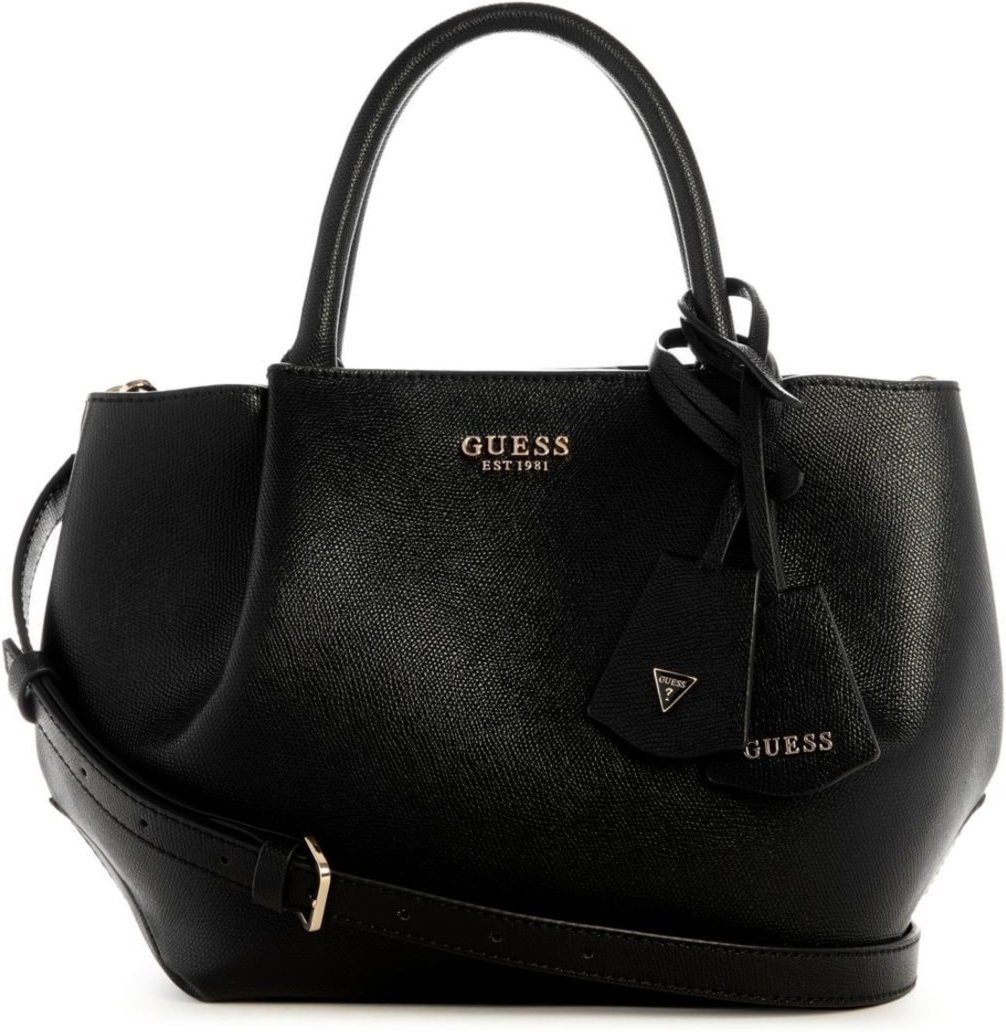 Imagem principal Bolsa Guess Amorette Girlfriend Satchel preto preto