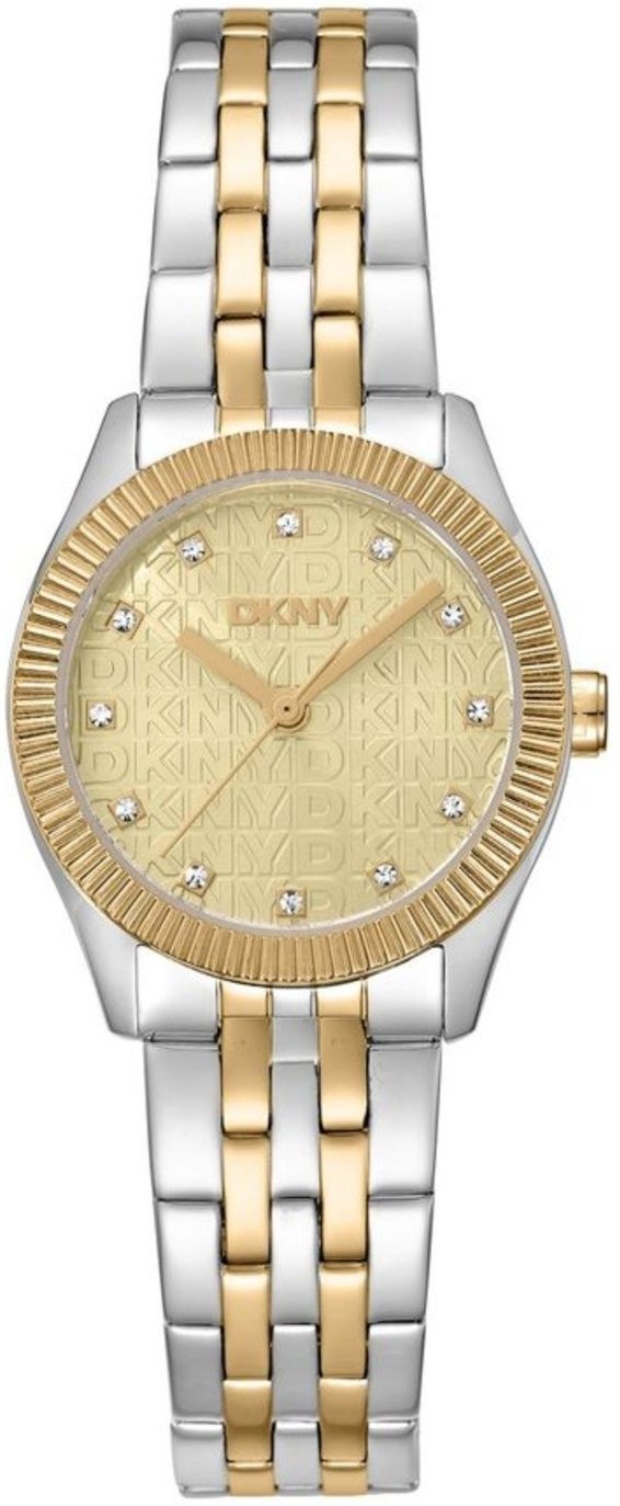 Imagem principal Relógio Feminino DKNY Crosswalk Bicolor Donna Karan prata Donna Karan prata