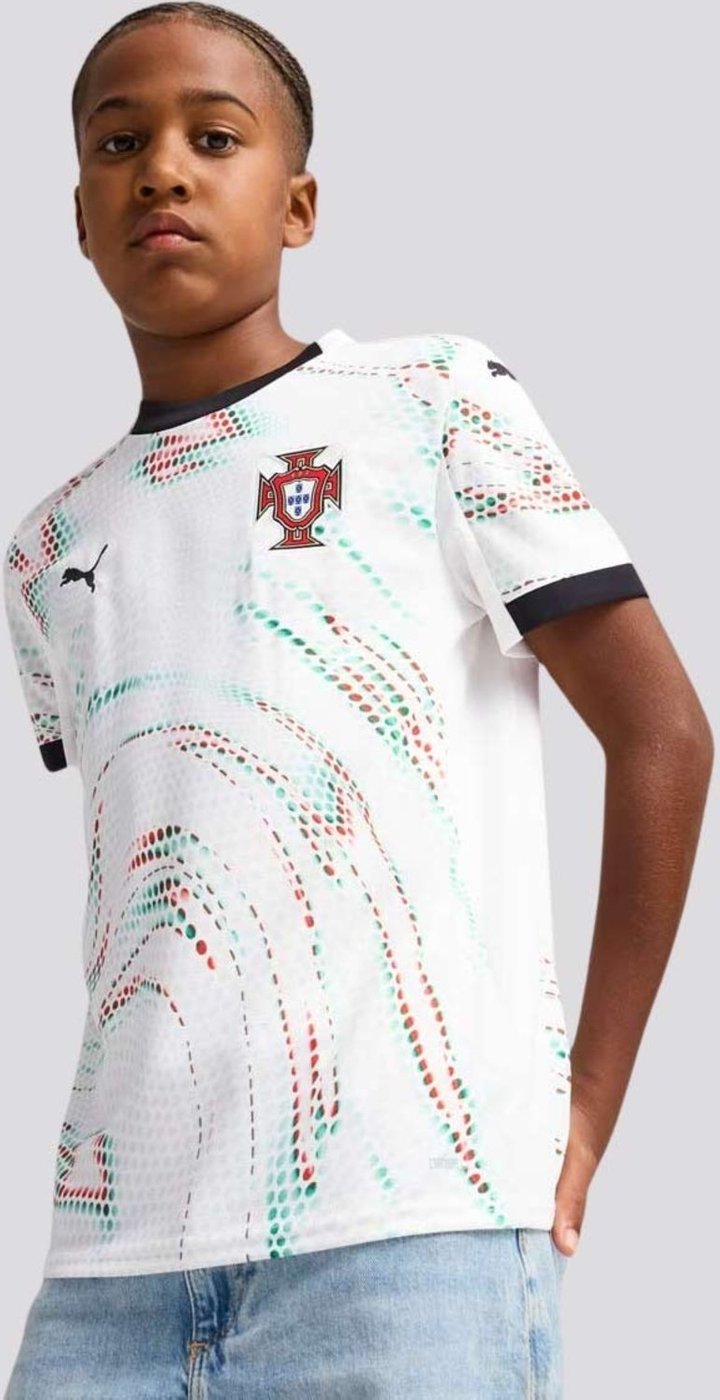 Camisa Puma Portugal Away 2025 Juvenil