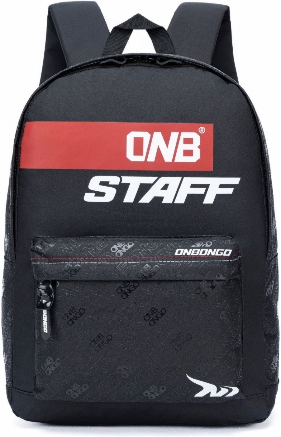 Imagem principal Mochila Onbongo Moderna Reforçada Escolar preto Onbongo preto