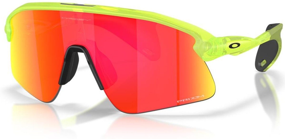 Imagem principal Óculos de Sol Oakley Stunt Devil Matte Uranium Prizm Ruby vermelho Oakley vermelho