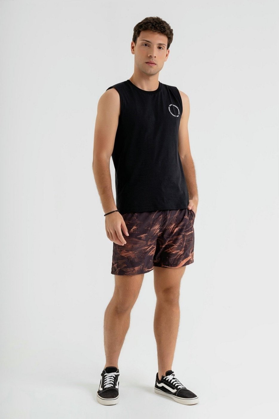 Imagem principal Regata Masculina em Meia Malha Básica The Philippines preto The Philippines preto