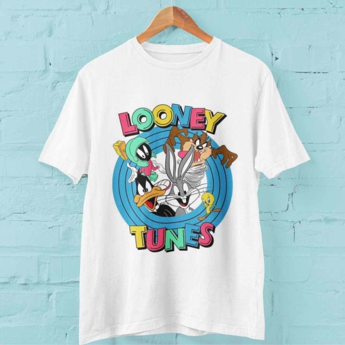 Imagem principal Infantil - Camiseta Menina Manga Curta Estampada Algodão Personagens Looney Tunes ROMEU E JULIETA SHOES branco ROMEU E JULIETA SHOES branco