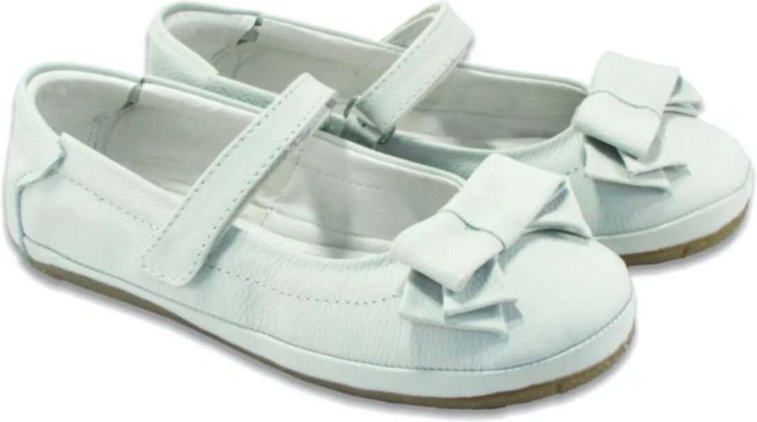 Infantil - Sapatilha Menina Couro Legítimo Clássica Laço Boneca