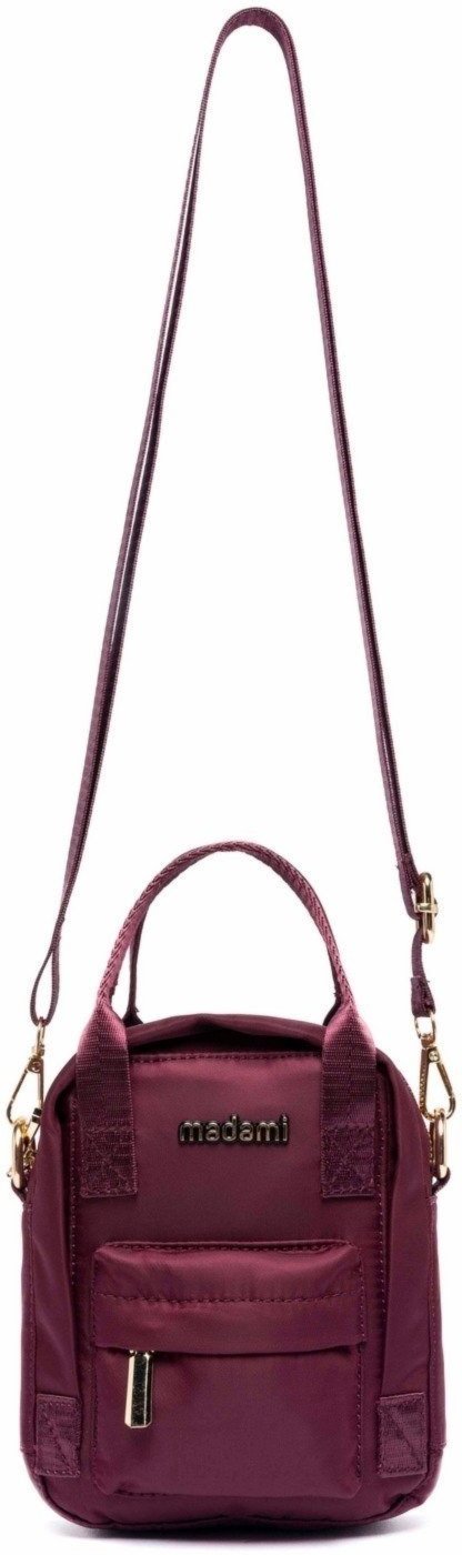 Imagem principal Shoulder Bag Bolsa Transversal Com Alça de Mão Feminina Resistente Madami vinho Madami vinho