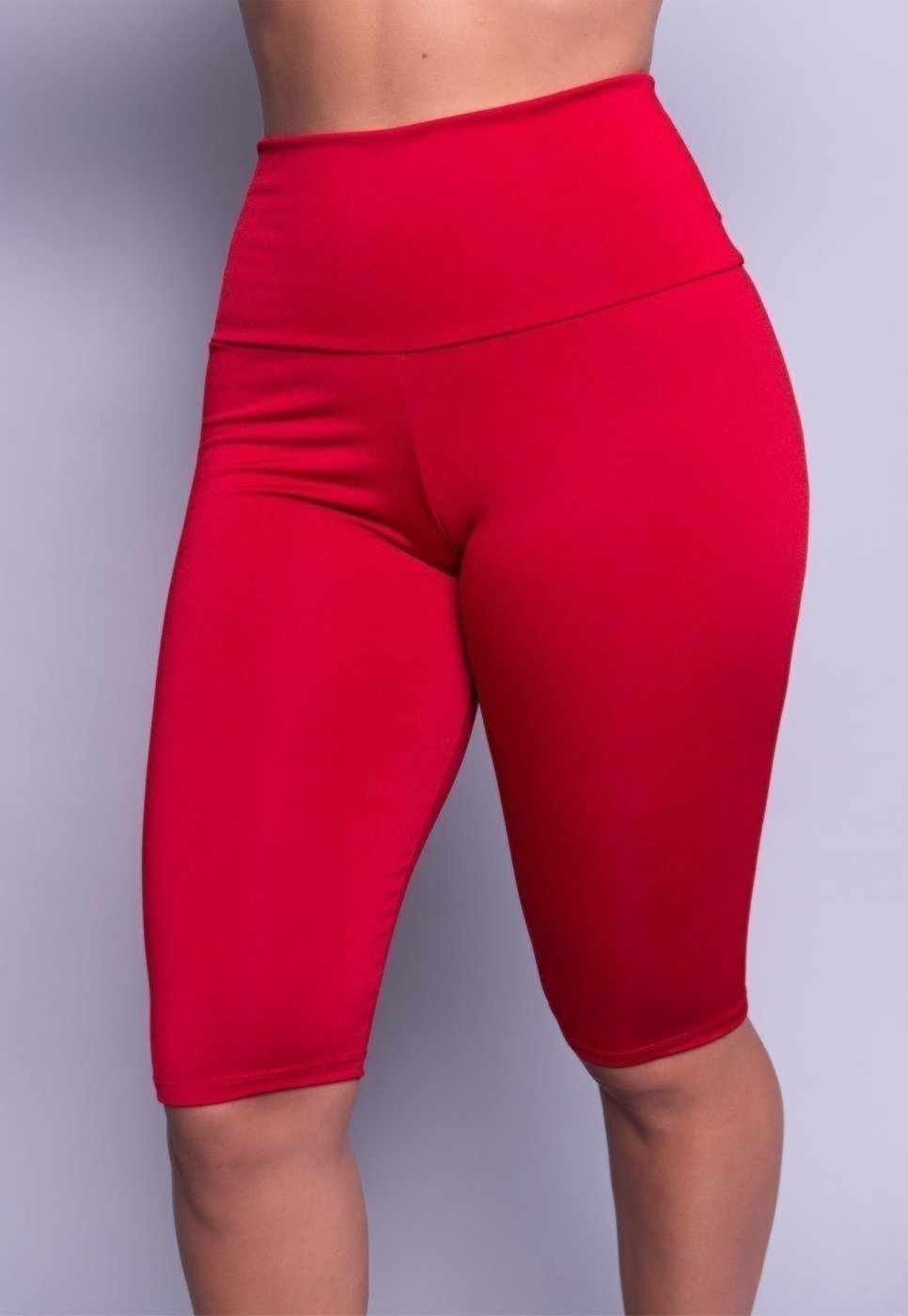 Bermuda Vekyo Legging Fitness Vermelha
