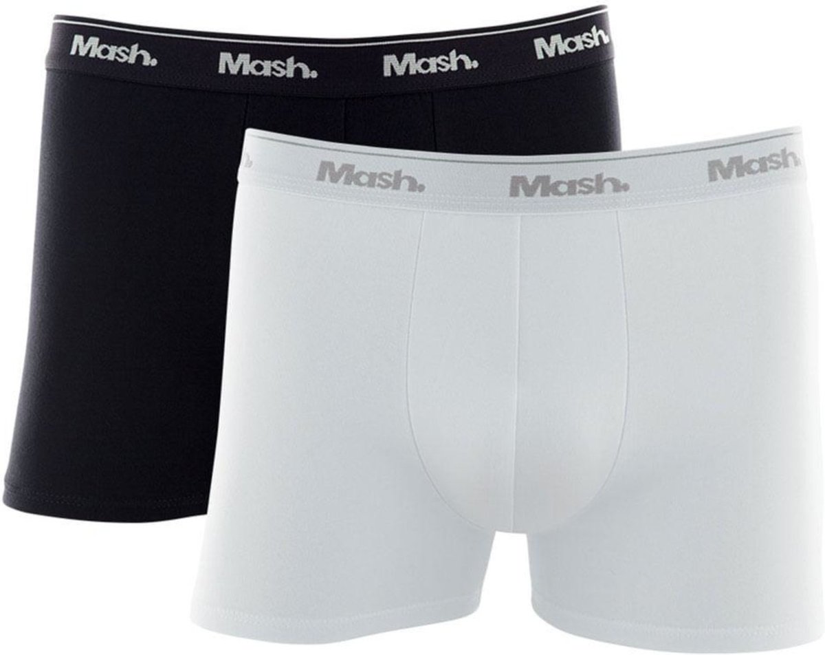 Imagem principal Kit Cueca Boxer Mash 2 Peças Masculina Algodão Elástico cinza MASH cinza