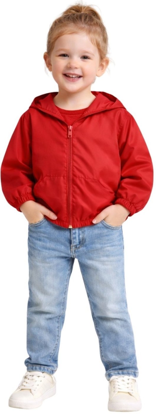 Jaqueta Microfibra Unissex Kyly Lisa Vermelha