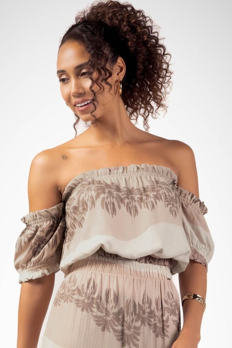 Imagem principal Blusa Feminina Ciganinha Marialícia verde Marialícia verde