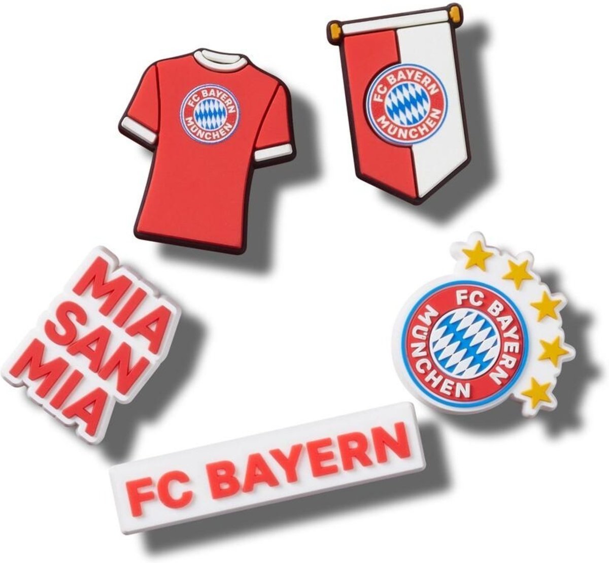 Infantil - Jibbitz™ Bayern Fc Pack com 5 Peças