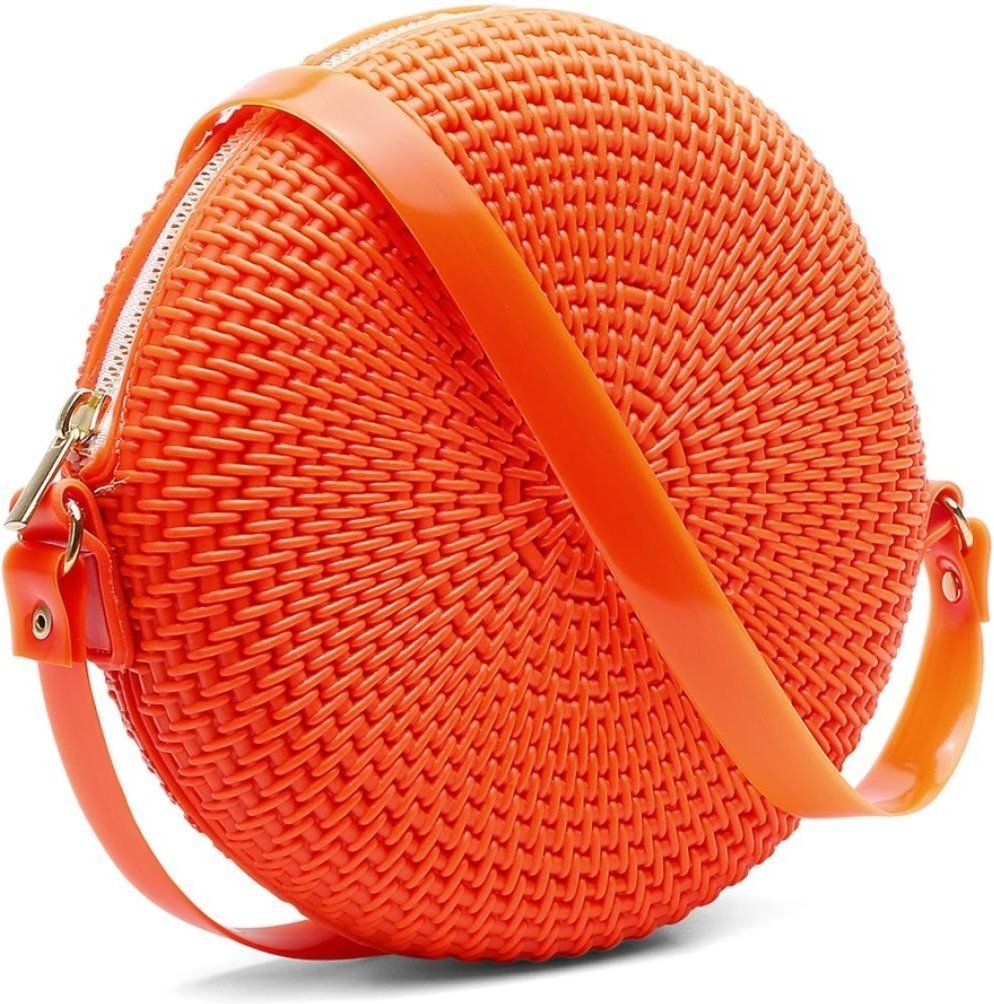 Bolsa Transversal Feminina Redonda Casual Pvc