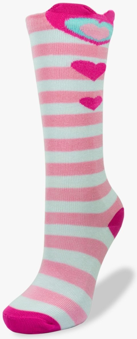 Meia 3/4 Galochita Pópidi Cano Longo Menina Colorida