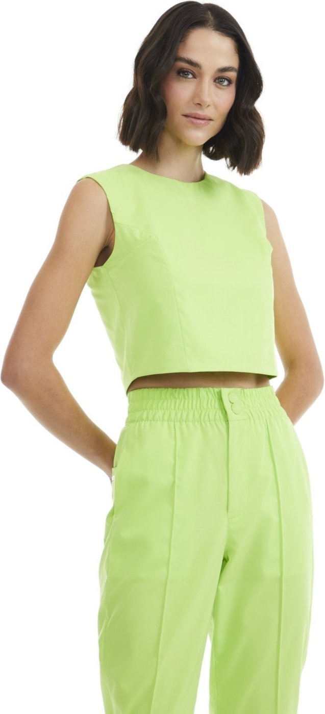 Imagem principal Blusa Regata Traymon Com Recortes Menta verde Traymon verde