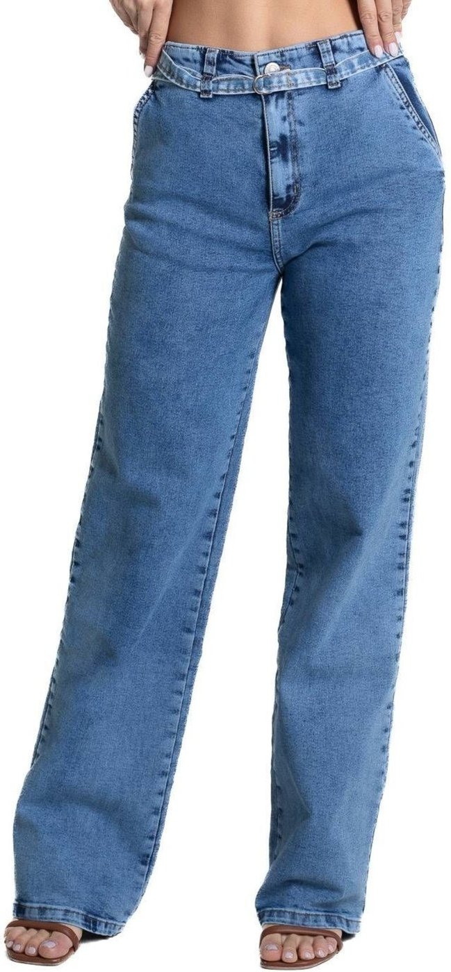 Calça Jeans Sawary Wide Leg - 280779