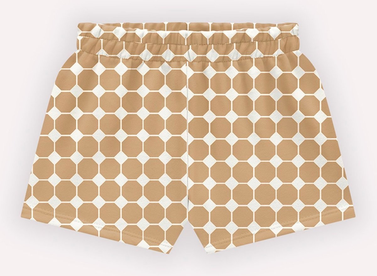 Imagem principal Infantil - Short Menina Bolinhas Milon marrom Milon marrom