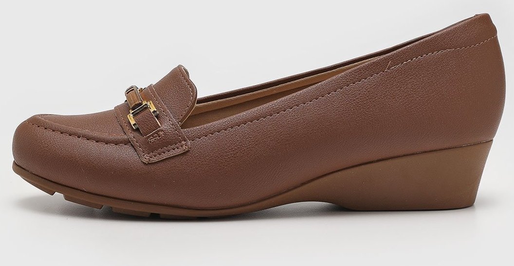 Scarpin Anabela Modare Bridão