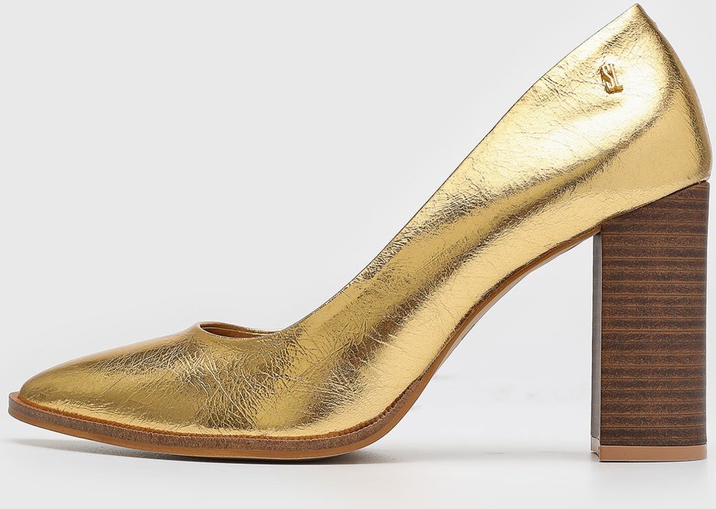Scarpin Feminino Santa Lolla Metalizado