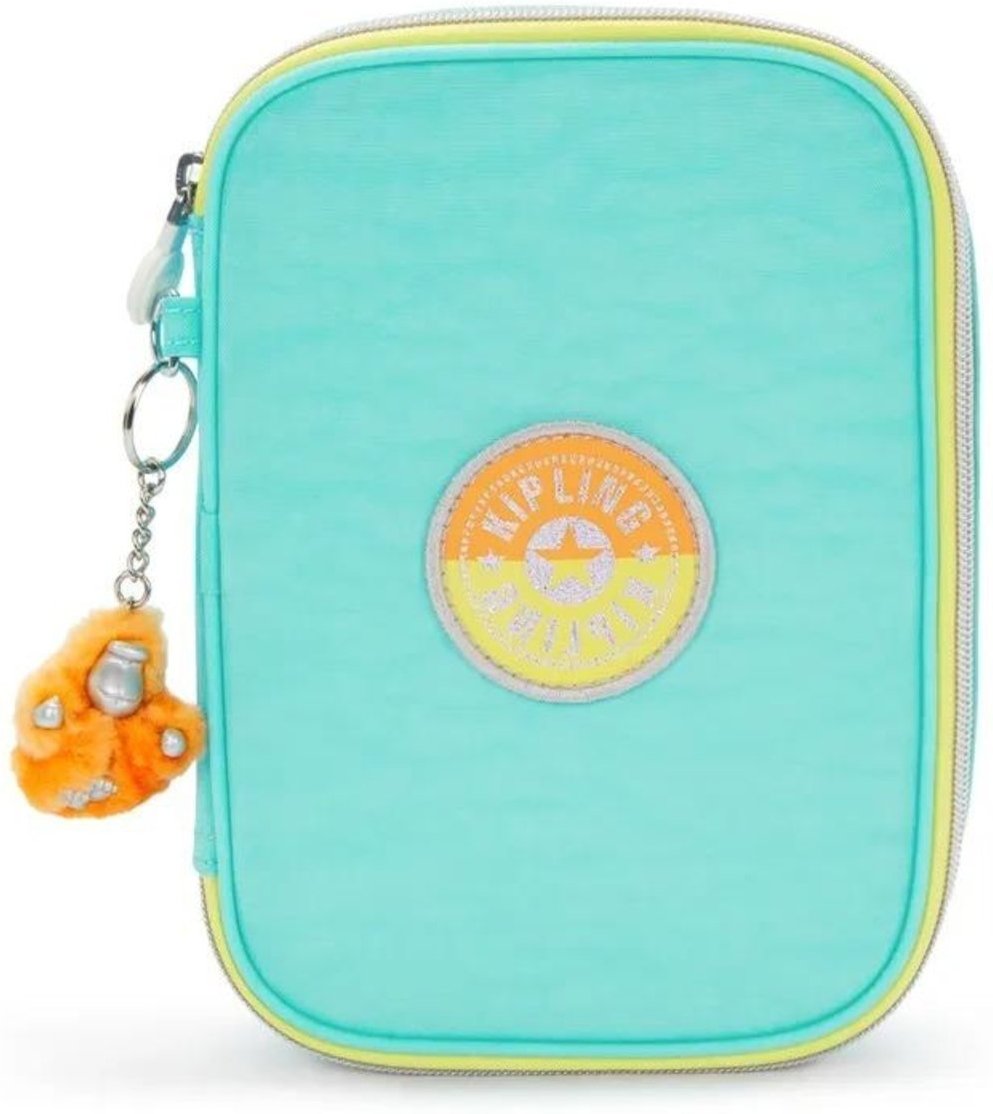 Imagem principal Infantil - Estojo Kipling 100 Pens Poppy Aqua C azul aqua Kipling azul aqua
