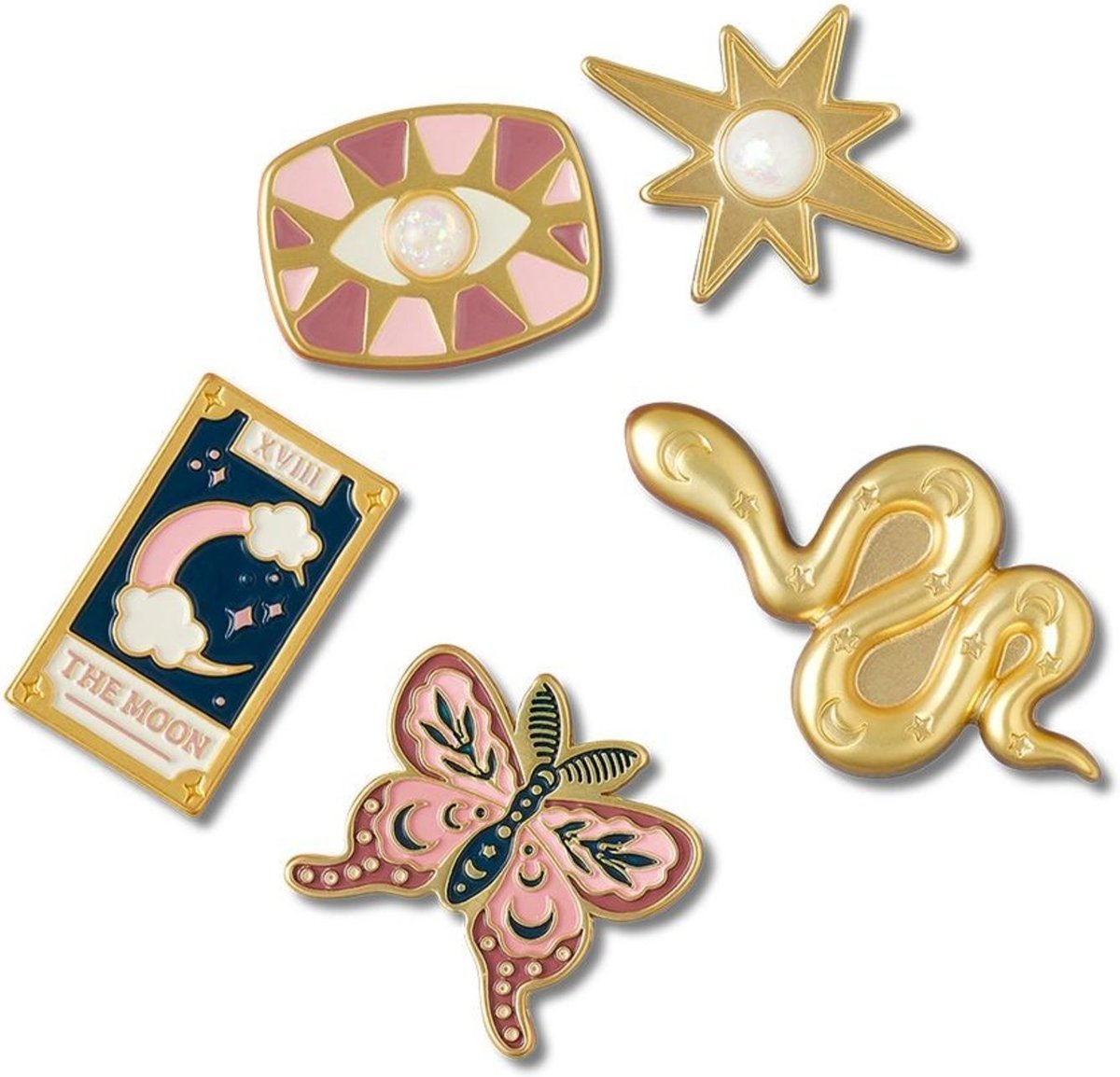 Infantil - Jibbitz™ cartas pack 5 unico