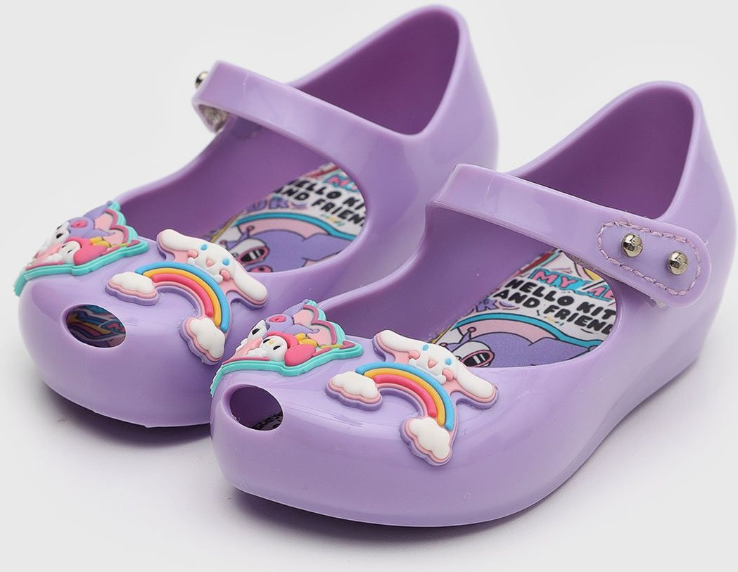 Imagem principal Infantil - Sapatilha Mini Melissa Ultragirl Hello Kitty lilás Mini Melissa lilás