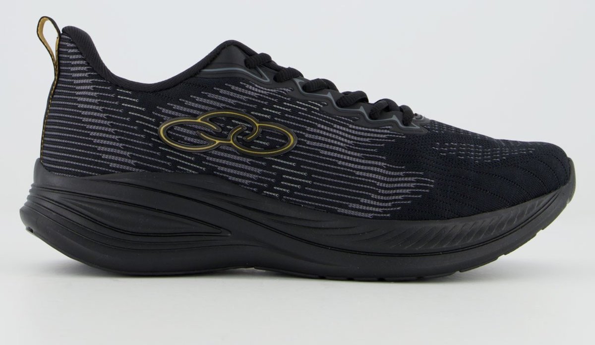 Imagem principal Tênis Olympikus Marte e Dourado preto OLYMPIKUS preto