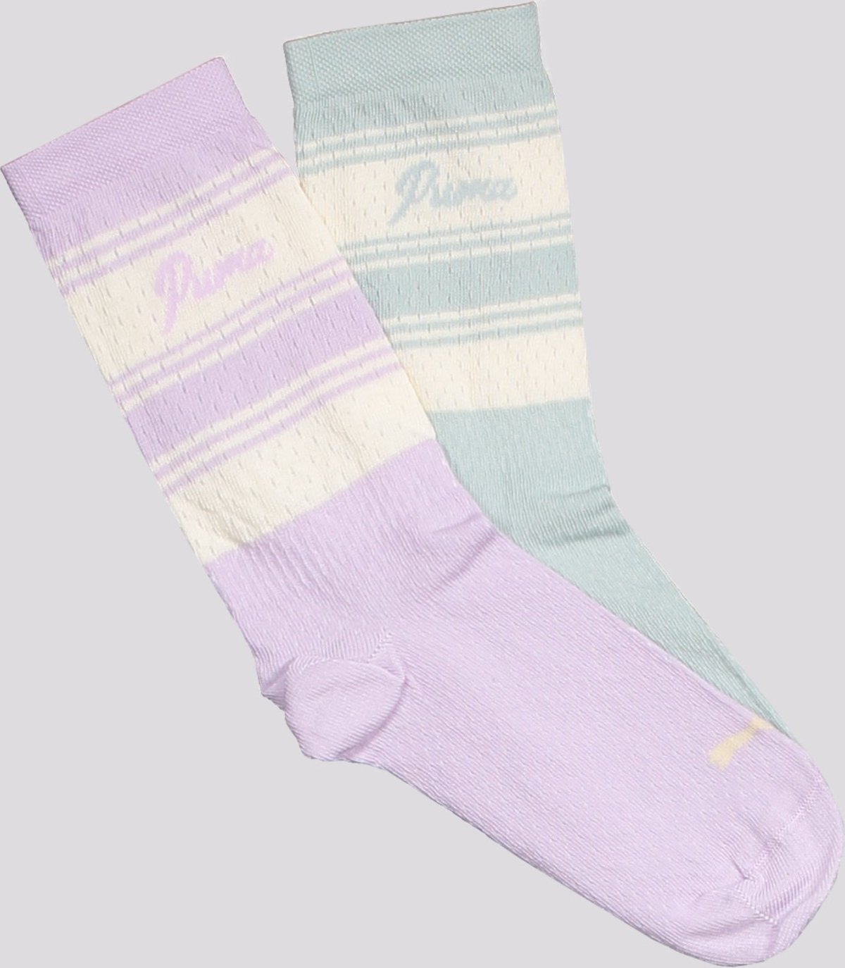 Kit Meia Puma Cano Longo 2 Pares Feminina Lilás e Verde