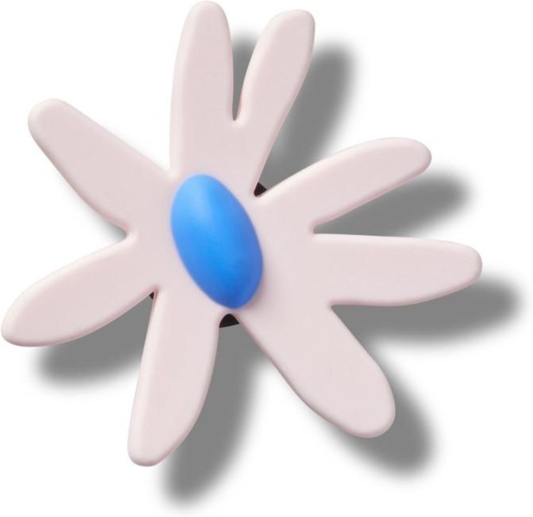 Infantil - Jibbitz™ Margarida Rosa Artesanal Branco